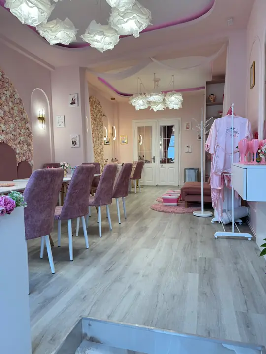 The party room seen from the entrance